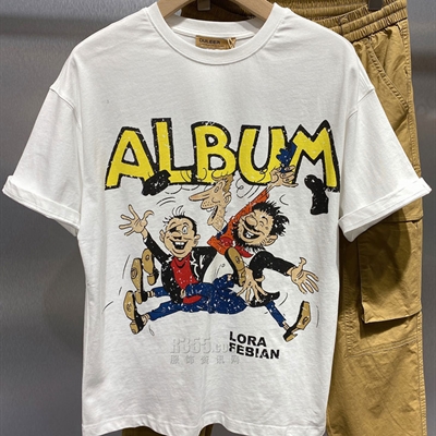 市场上装-T恤-休闲T恤【实拍】