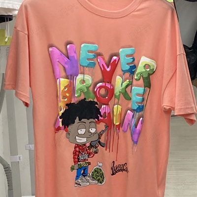 市场上装-T恤-微潮T恤【实拍】