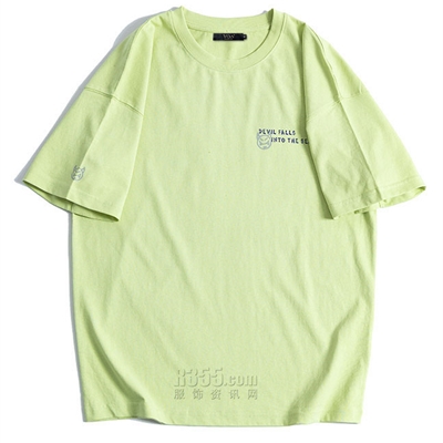 市场上装-T恤-微潮T恤