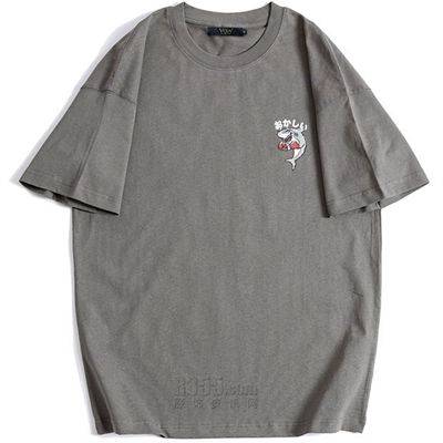 市场上装-T恤-微潮T恤