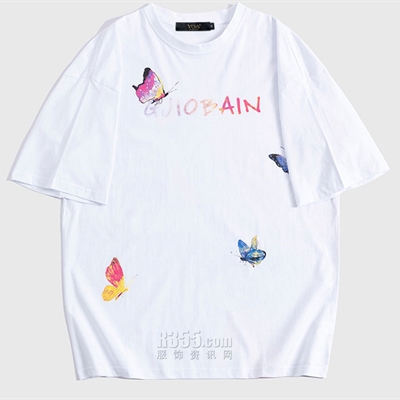 市场上装-T恤-微潮T恤