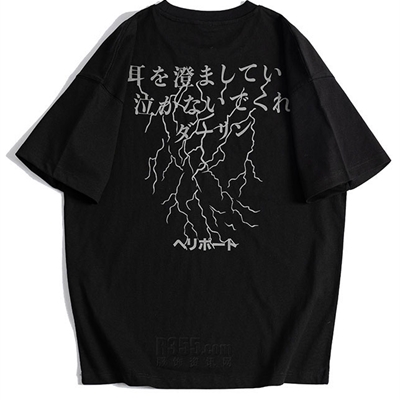 市场上装-T恤-微潮T恤