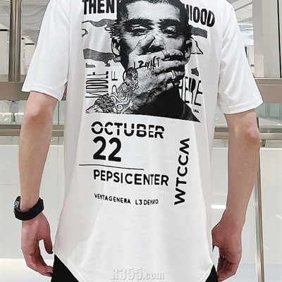 市场上装-T恤-微潮T恤