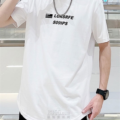 市场上装-T恤-微潮T恤