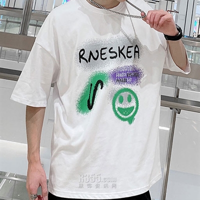 市场上装-T恤-微潮T恤