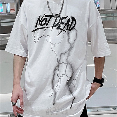 市场上装-T恤-微潮T恤