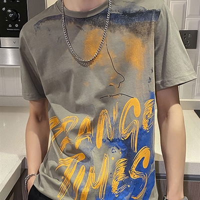 市场上装-T恤-微潮T恤