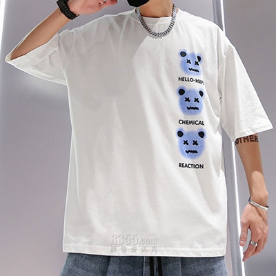 市场上装-T恤-微潮T恤