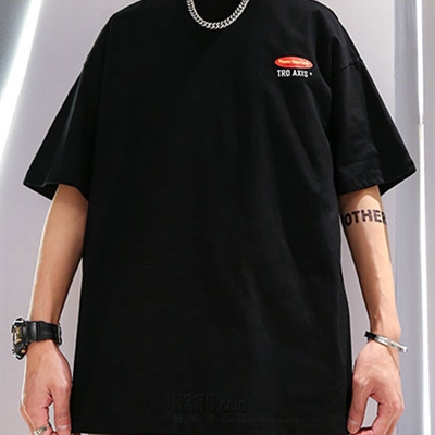 市场上装-T恤-微潮T恤