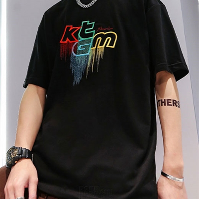 市场上装-T恤-微潮T恤