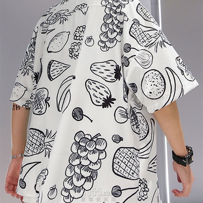 市场上装-衬衫-微潮衬衫