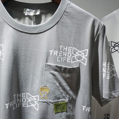 市场上装-T恤-休闲T恤【实拍】