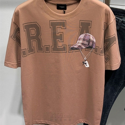 市场上装-T恤-休闲T恤【实拍】