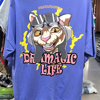 市场上装-T恤-微潮T恤【实拍】