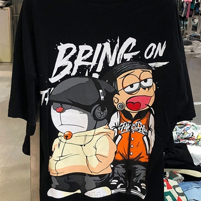 市场上装-T恤-微潮T恤【实拍】