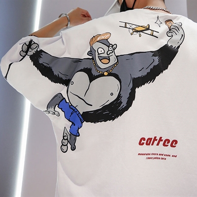 市场上装-T恤-微潮T恤