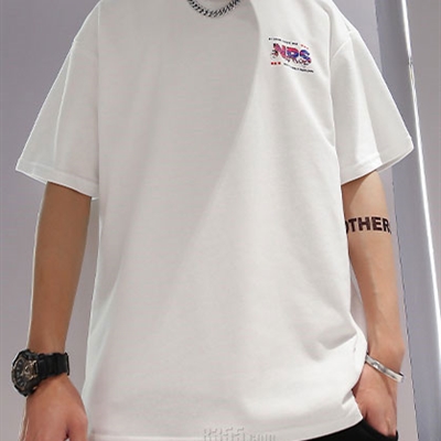 市场上装-T恤-微潮T恤