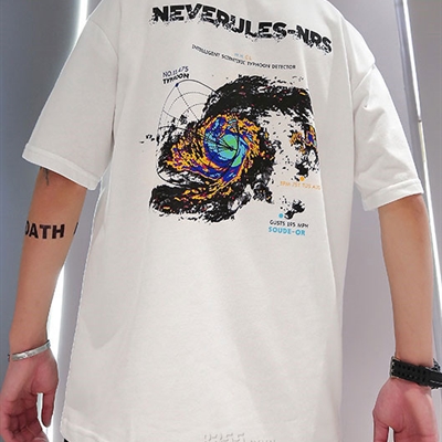 市场上装-T恤-微潮T恤