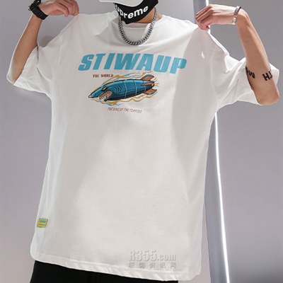 市场上装-T恤-微潮T恤