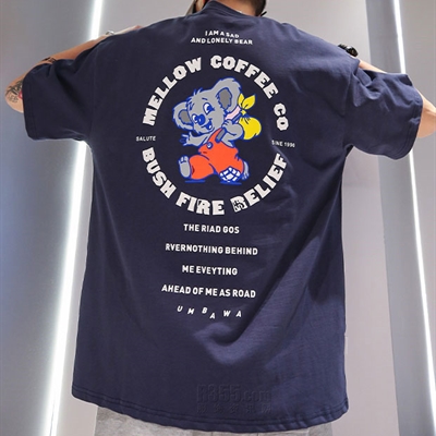 市场上装-T恤-微潮T恤