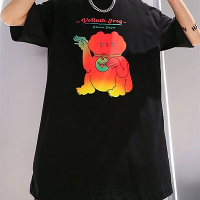 市场上装-T恤-微潮T恤