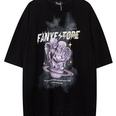 市场上装-T恤-微潮T恤