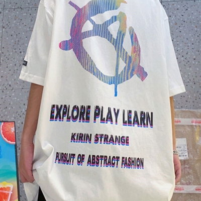 市场上装-T恤-微潮T恤