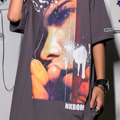 市场上装-T恤-微潮T恤