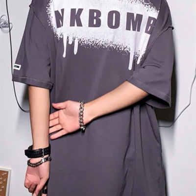 市场上装-T恤-微潮T恤