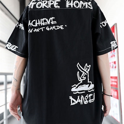 市场上装-衬衫-微潮衬衫