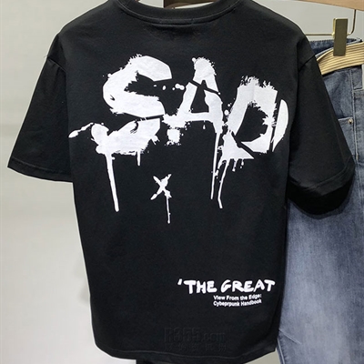 市场上装-T恤-休闲T恤【实拍】