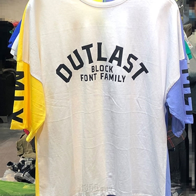 市场上装-T恤-微潮T恤【实拍】