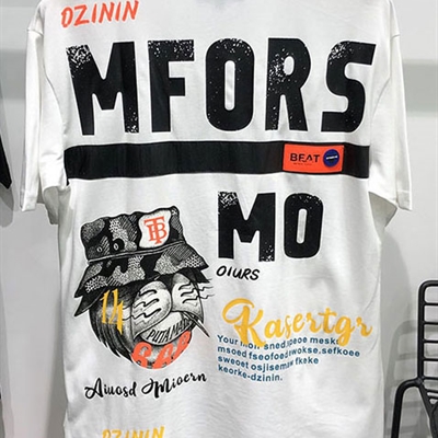 市场上装-T恤-微潮T恤【实拍】