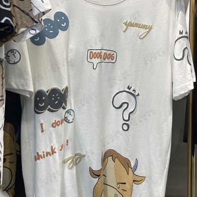 市场上装-T恤-微潮T恤【实拍】