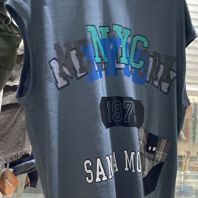 市场上装-T恤-休闲T恤【实拍】