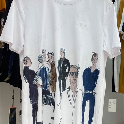 市场上装-T恤-休闲T恤【实拍】