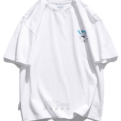 市场上装-T恤-微潮T恤