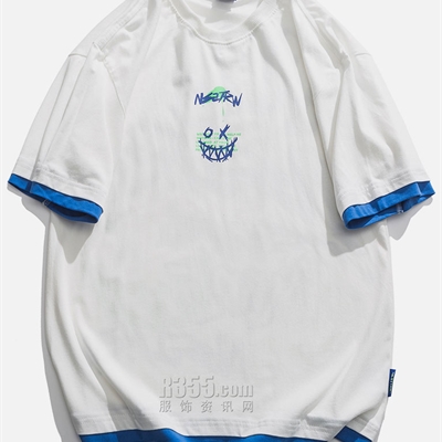 市场上装-T恤-微潮T恤