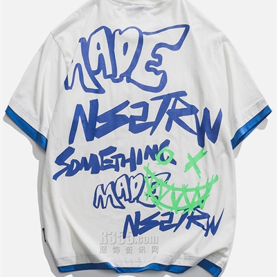 市场上装-T恤-微潮T恤