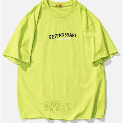 市场上装-T恤-微潮T恤