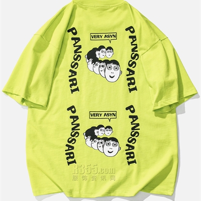 市场上装-T恤-微潮T恤