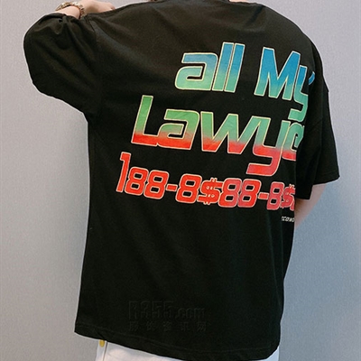 市场上装-T恤-微潮T恤