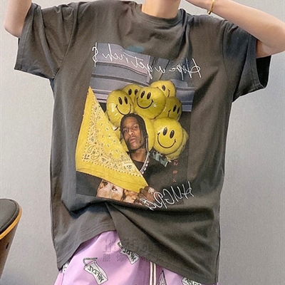 市场上装-T恤-微潮T恤