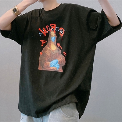 市场上装-T恤-微潮T恤