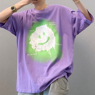 市场上装-T恤-微潮T恤