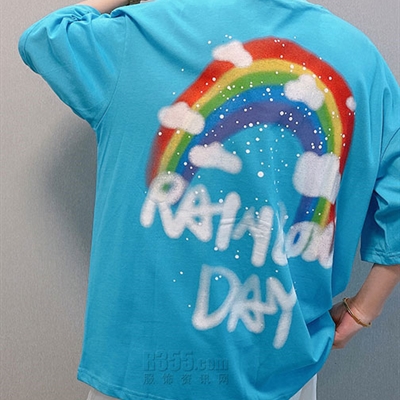 市场上装-T恤-微潮T恤