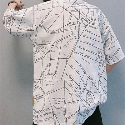 市场上装-T恤-微潮T恤