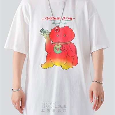 市场上装-T恤-微潮T恤