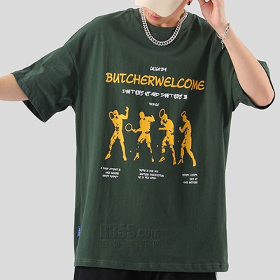 市场上装-T恤-微潮T恤