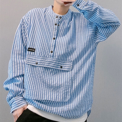市场上装-衬衫-休闲衬衫